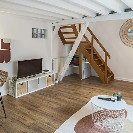 Apartman Secret De La Monnaie - Duplex - 2 Personnes - Rue Historique De *