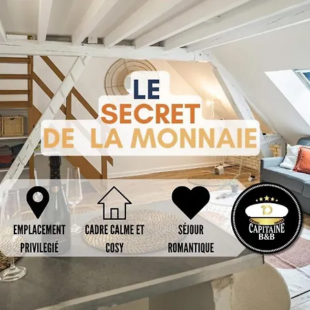 Secret De La Monnaie - Duplex - 2 Personnes - Rue Historique De Apartment